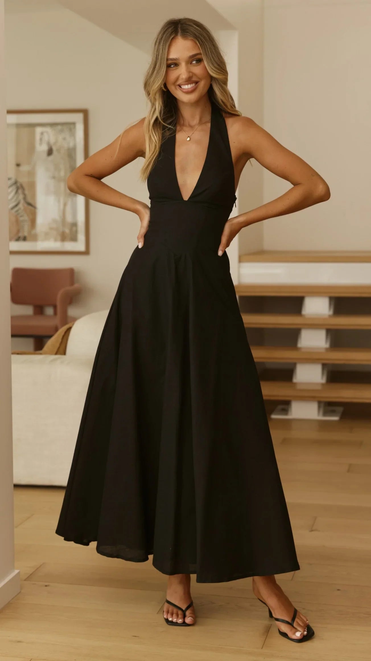 Skye Maxi Dress Black
