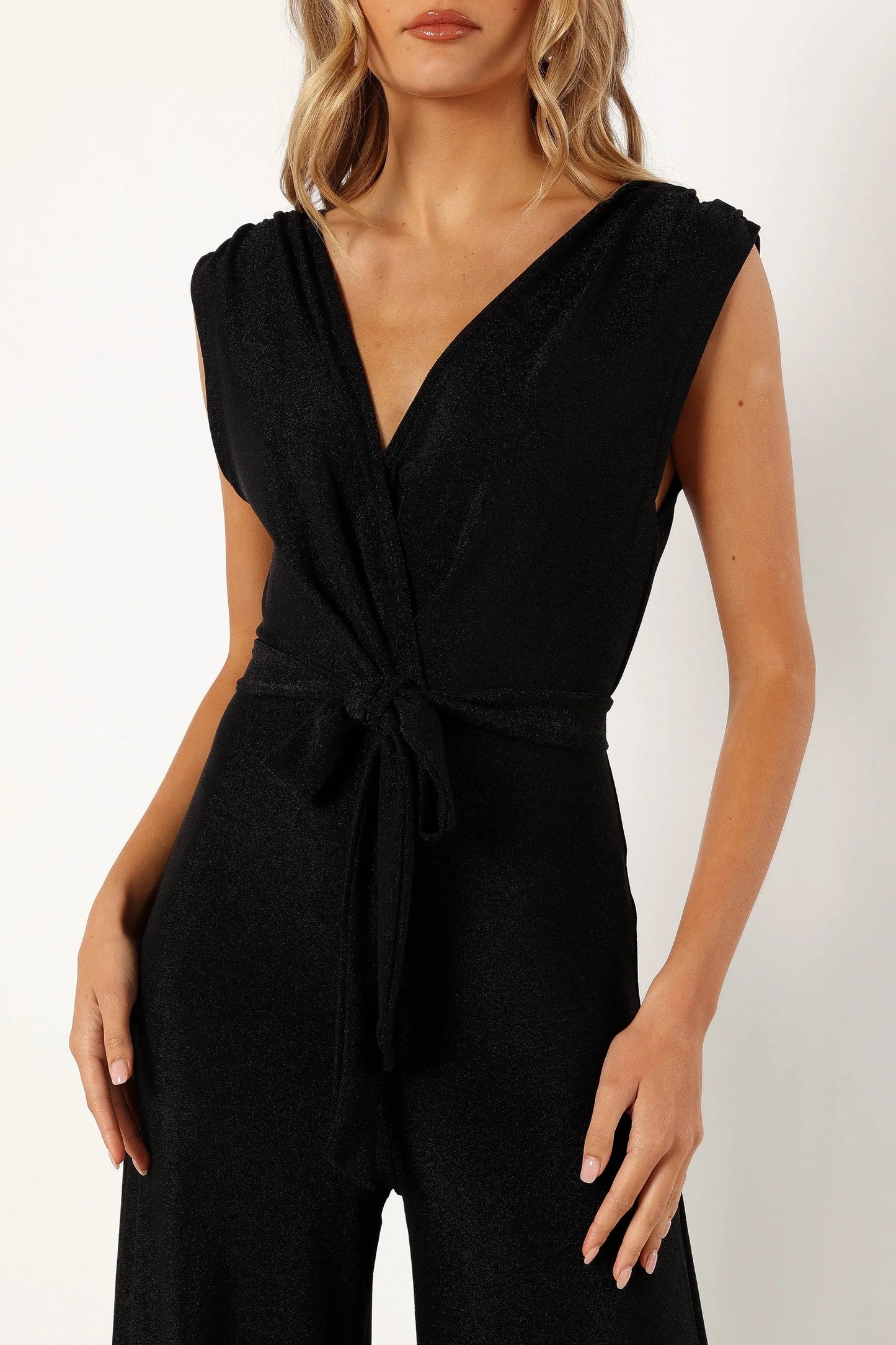 Nora Wide Leg Jumpsuit Black