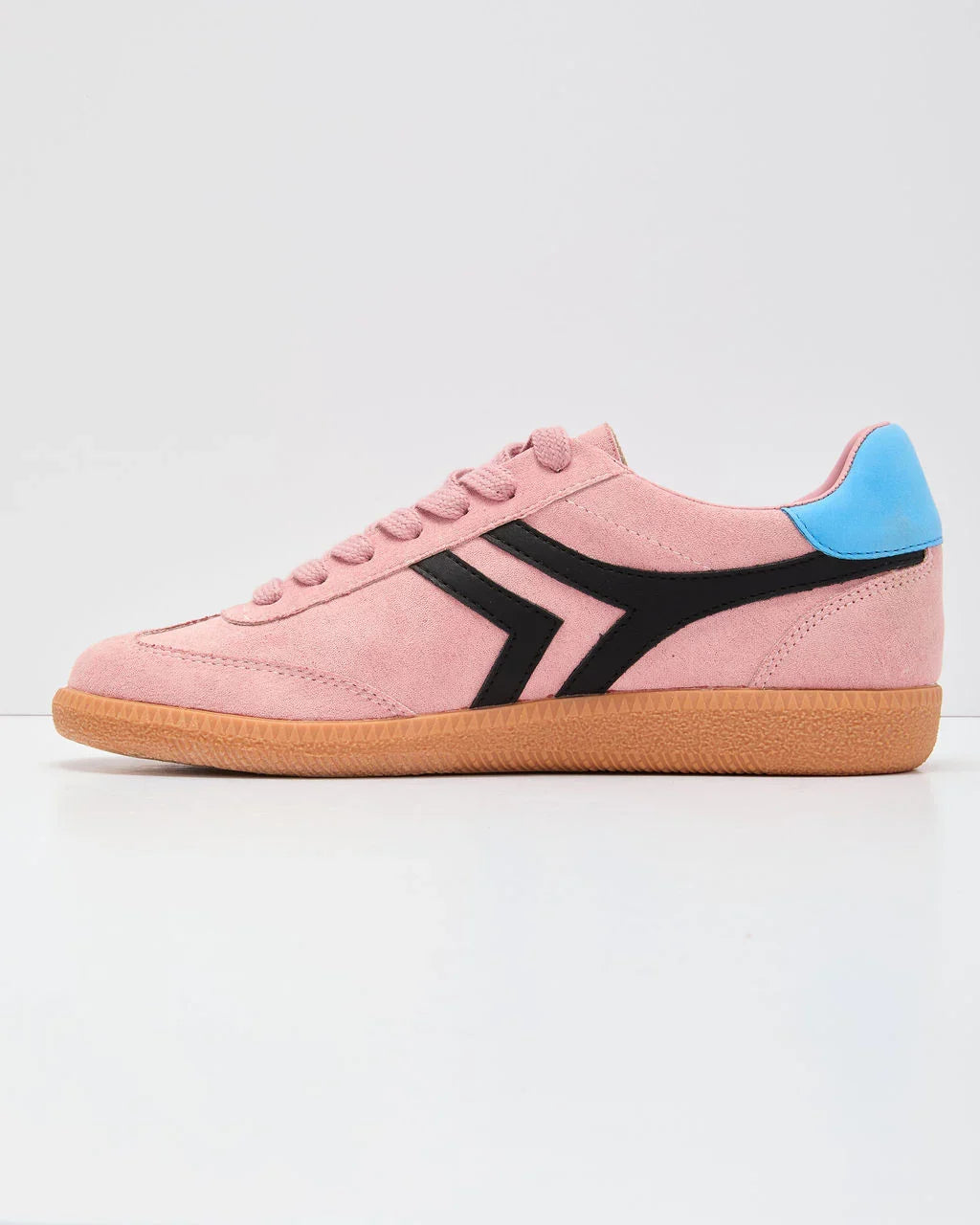 Lorilai Faux Suede Lace Up Sneakers