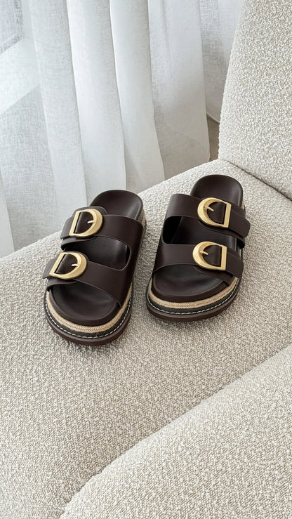 Anora Slide Chocolate