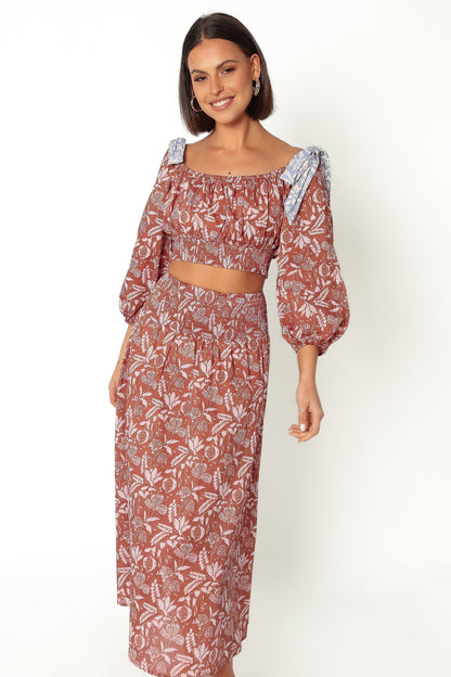 Maryette Top Cinnamon