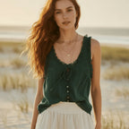 Boho Lace Tank Top