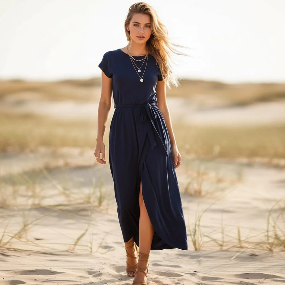 Split Long Maxi Dress