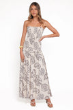 Parkway Maxi Dress Cream Shells
