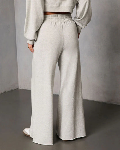 Off Hours Fleece Wide Leg Sweatpants