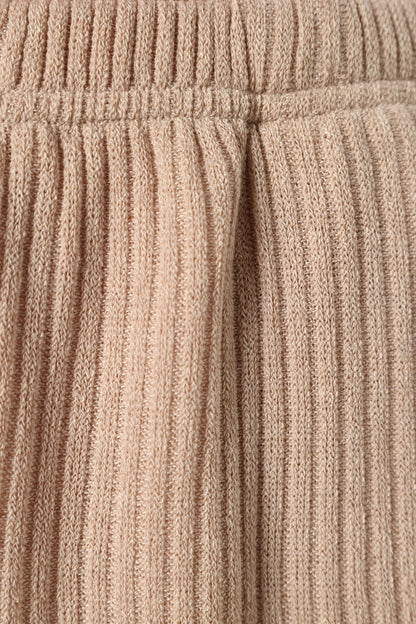 Granger Knit Short Set Tan