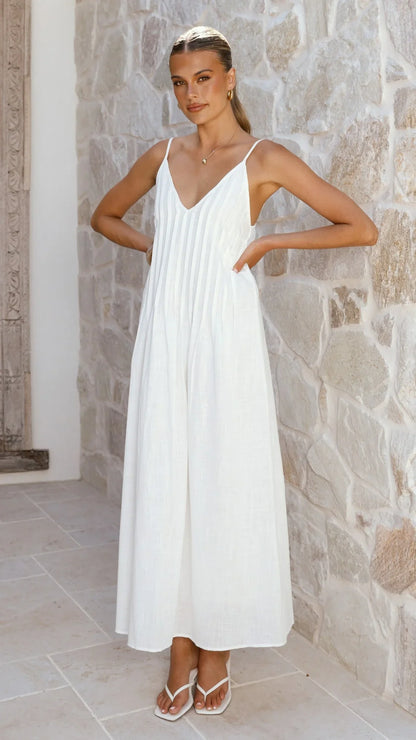 Aspen Maxi Dress White