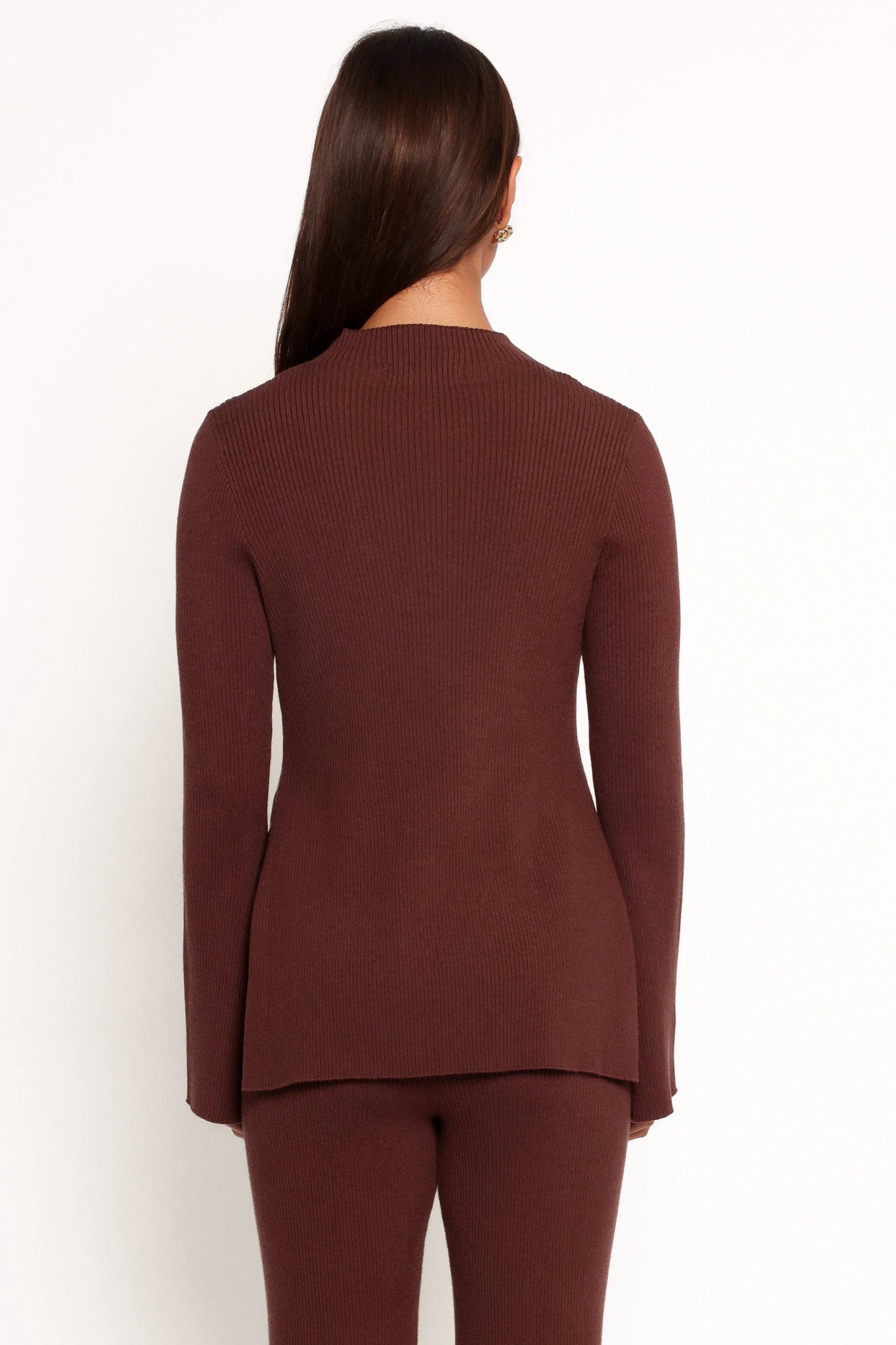 Adrienne Knit Top Chocolate