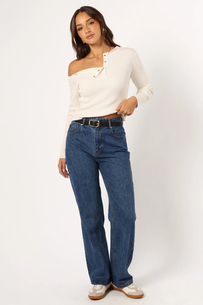 Mable Top White