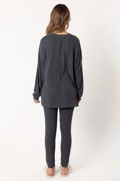 Margo Two Piece Set Charcoal