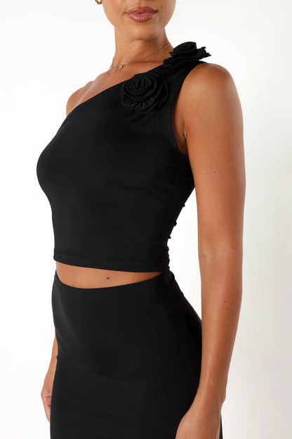 Keely Two Piece Set Black