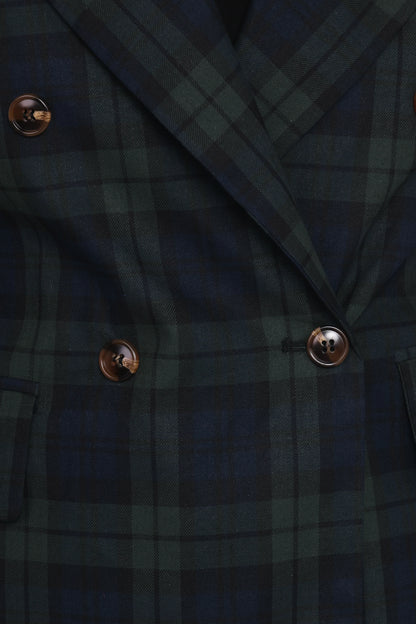 Juliette Blazer Green Plaid