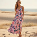 Boho Floral Maxi Dress