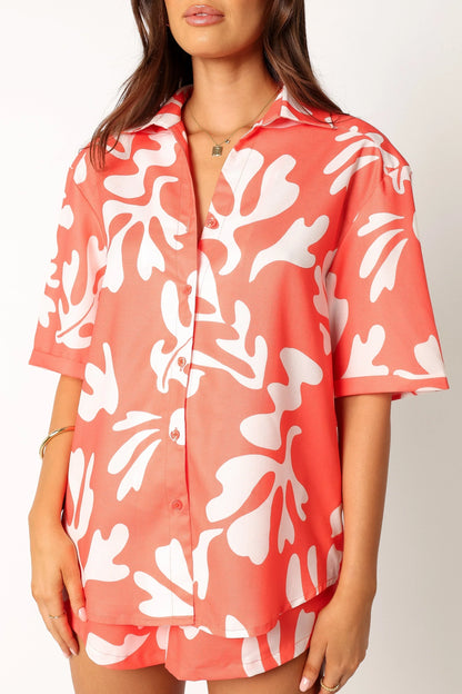 Payton Shirt Melon White
