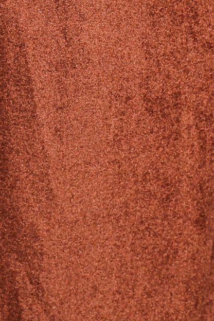 Riley Stretch Velvet Pant Chocolate