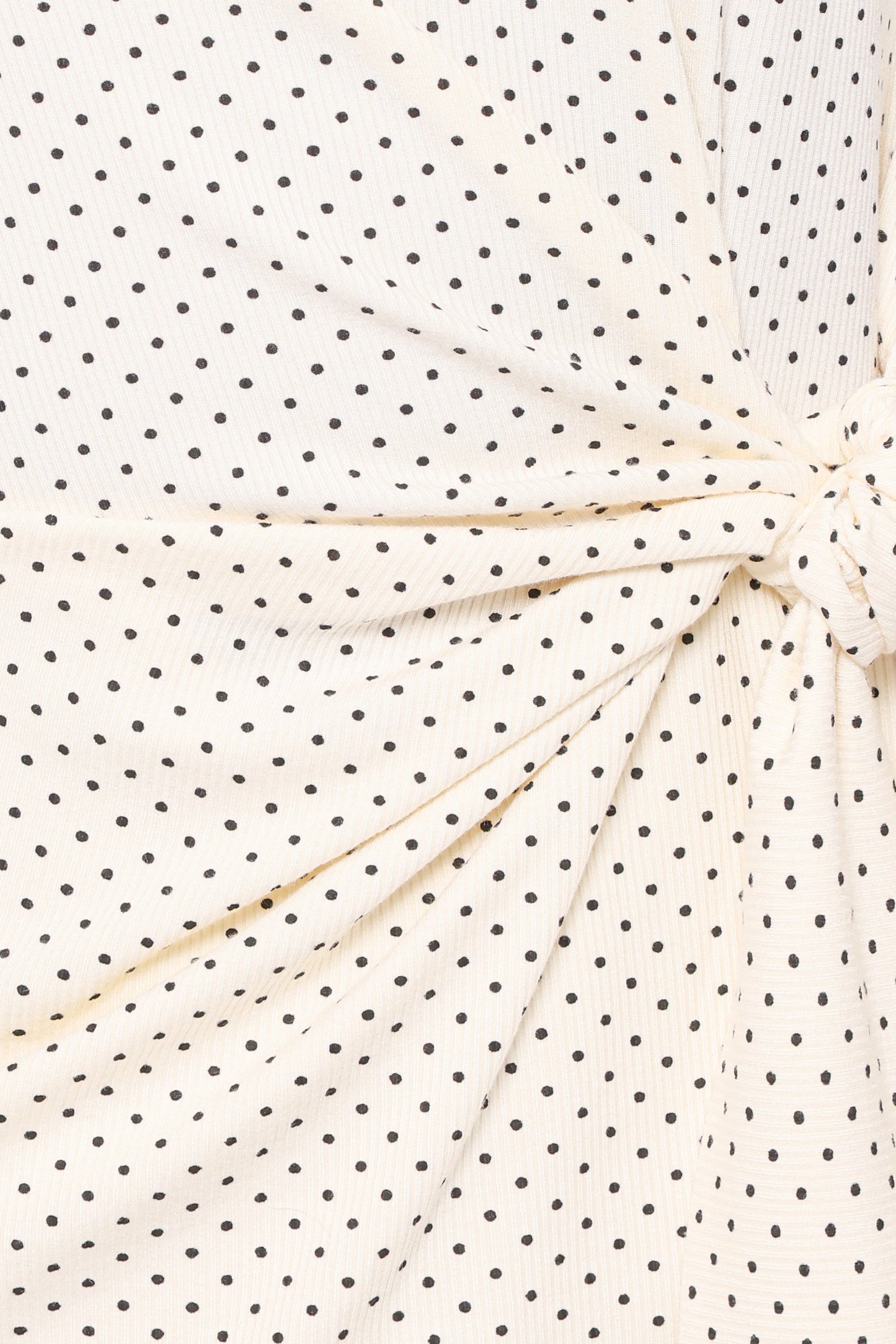 Sonia Mini Dress White Polka Dot