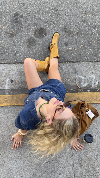 Olivia Top and Skort Set Dark Denim