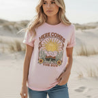 Boho Here Comes The Sun Graphic Tee