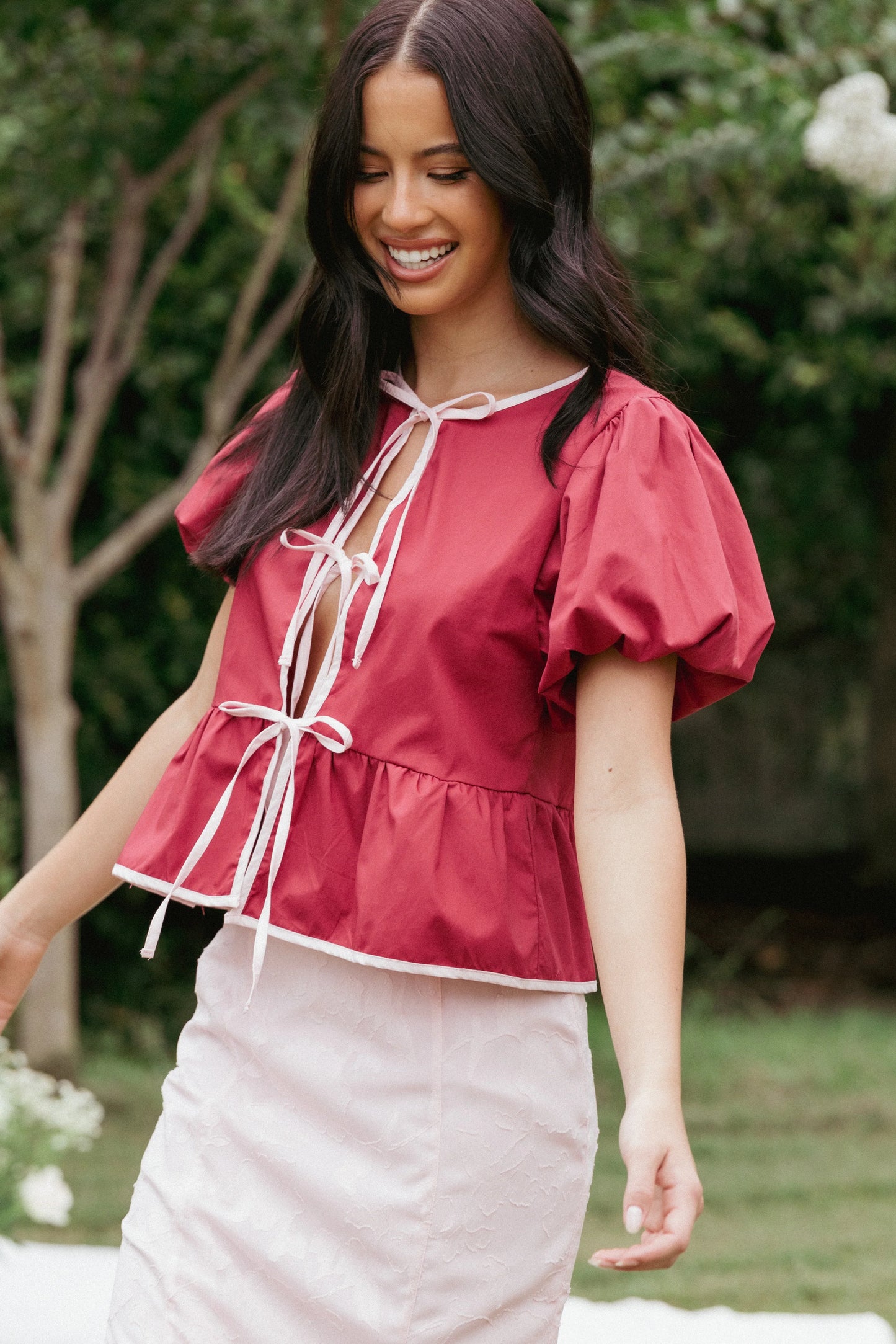 Ellien Top Red