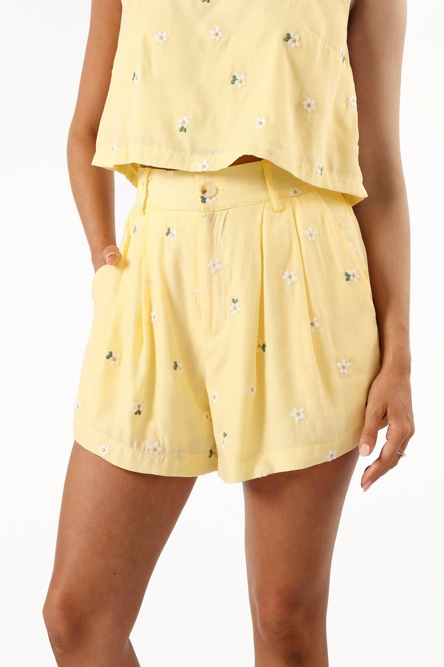 Tiana Short Set Yellow