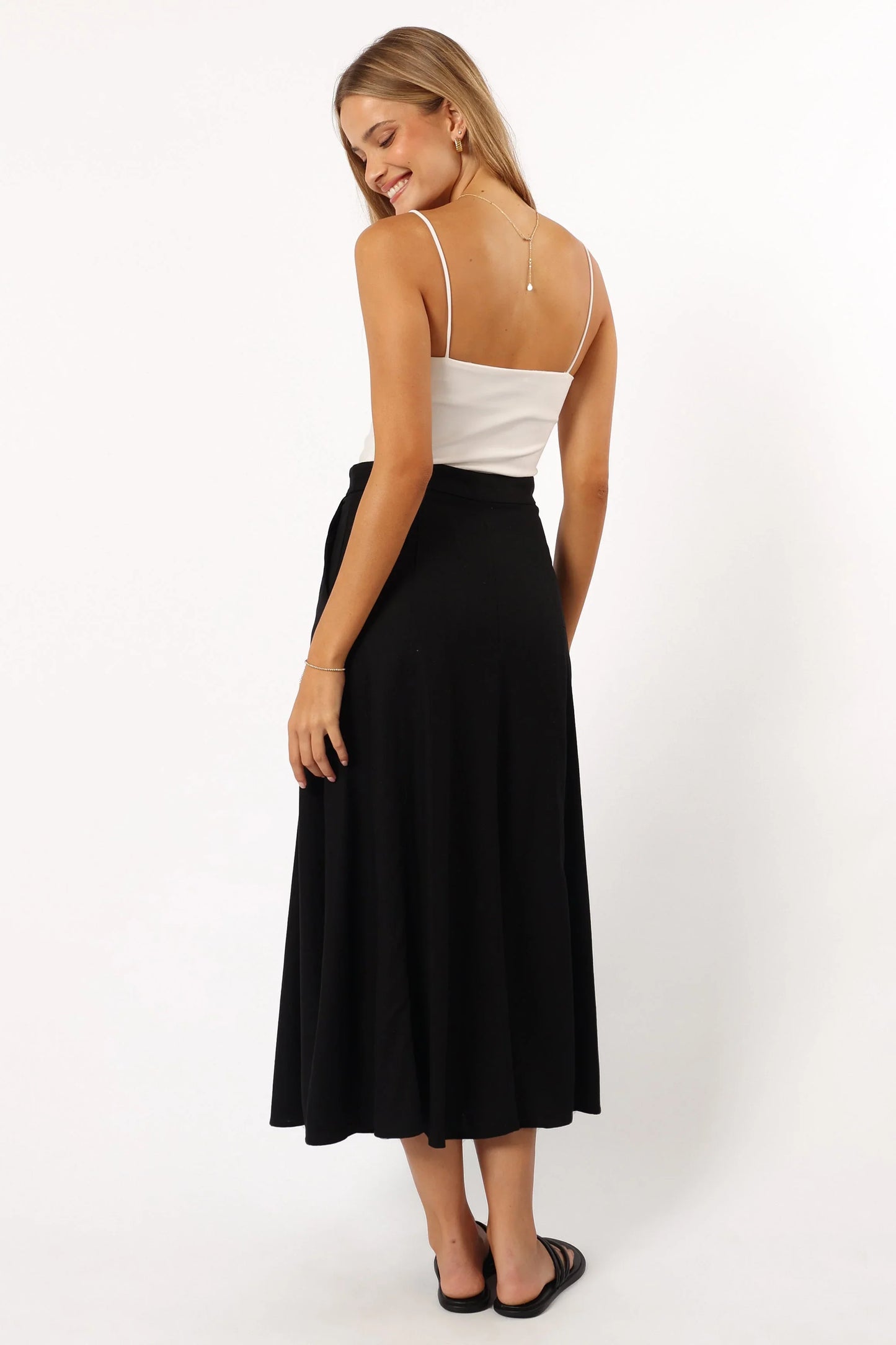 Odetta Maxi Skirt Black
