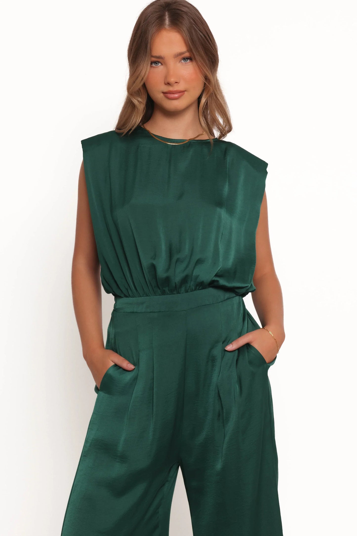 Rema Jumpsuit Dark Green