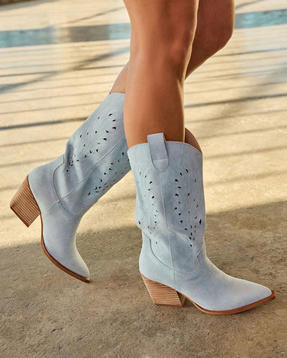Arnell Laser Cut Western Boot