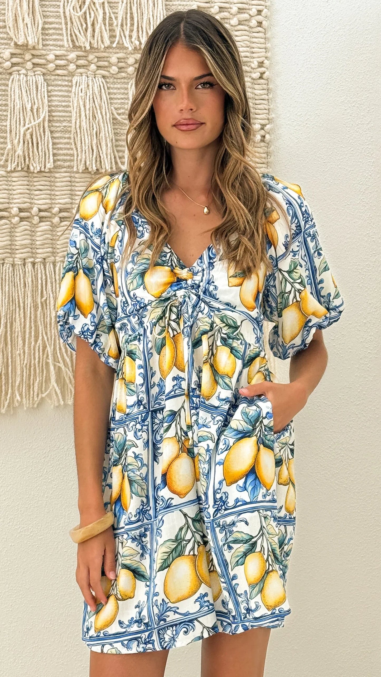 Malita Mini Dress Summer in Sorrento