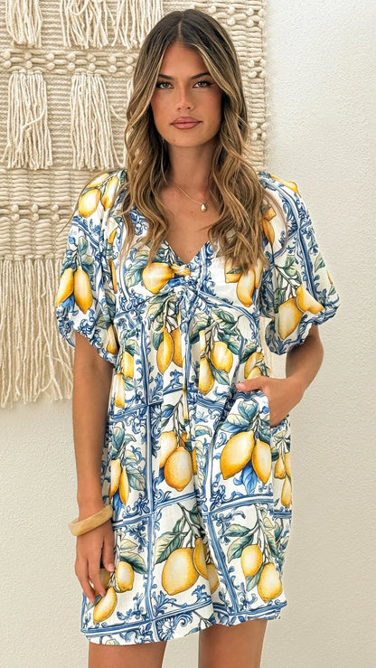Malita Mini Dress Summer in Sorrento
