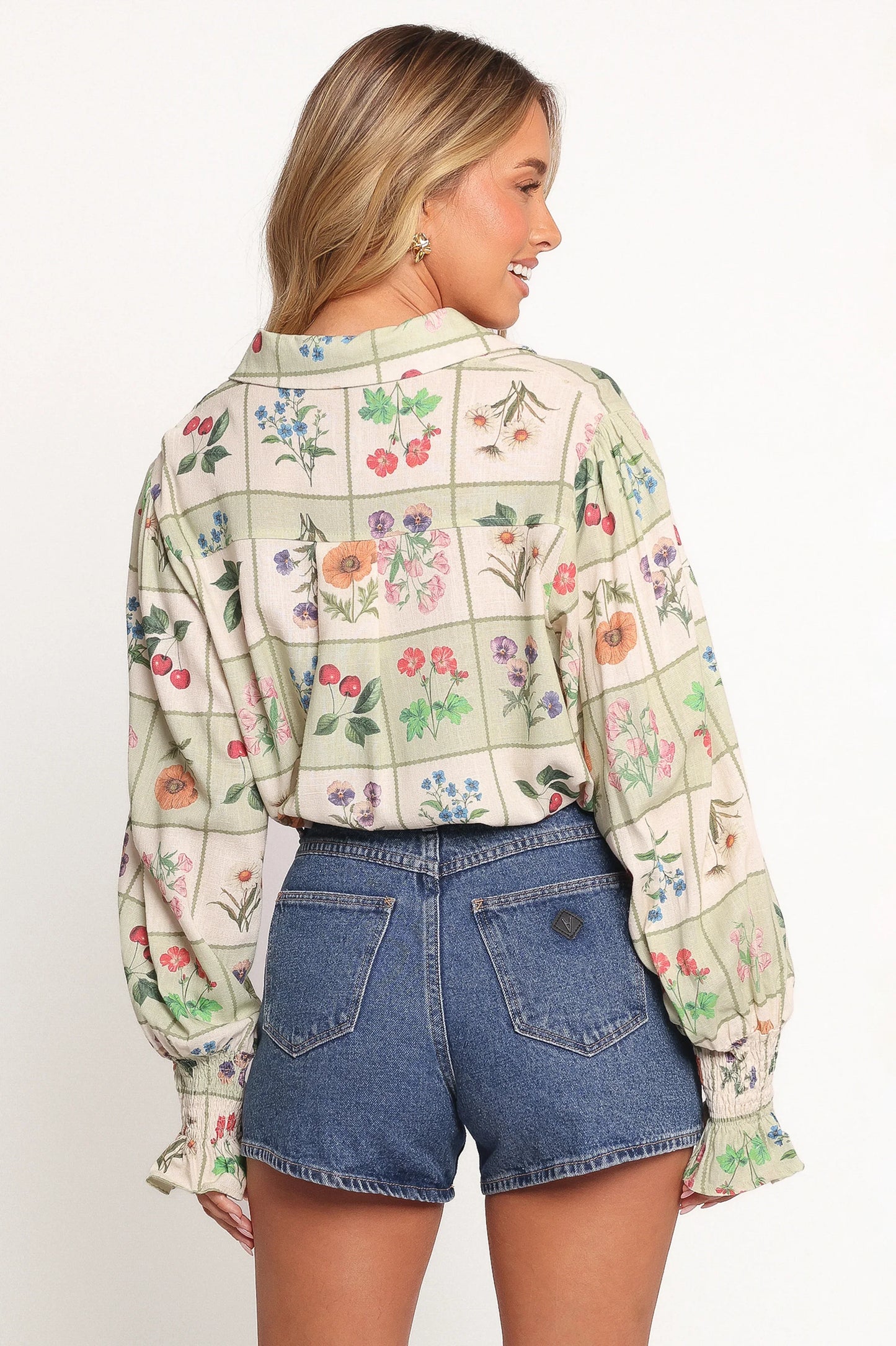 Tomi Long Sleeve Shirt Flower Market