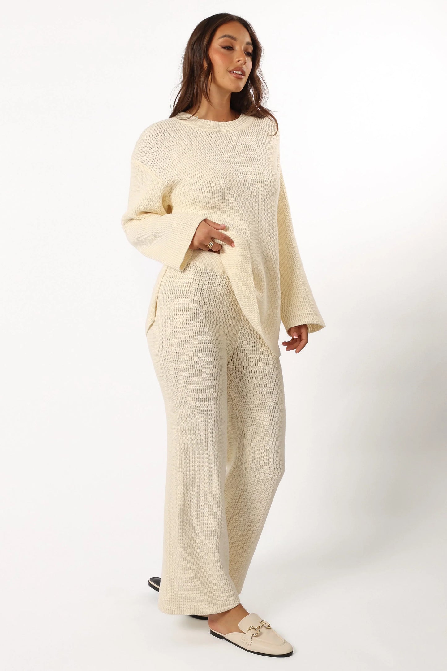 McKinley Knit Pant Cream