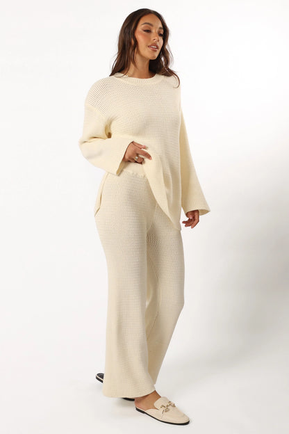 McKinley Knit Pant Cream
