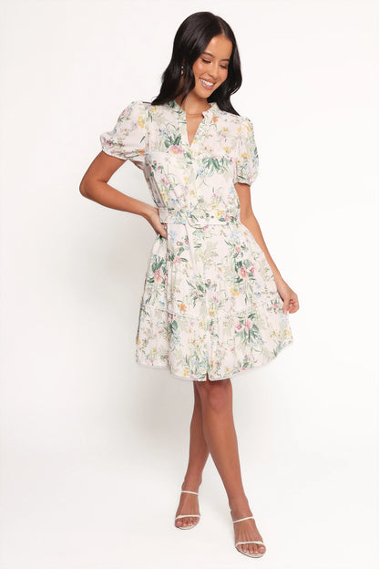 Paula Mini Dress Multi Floral