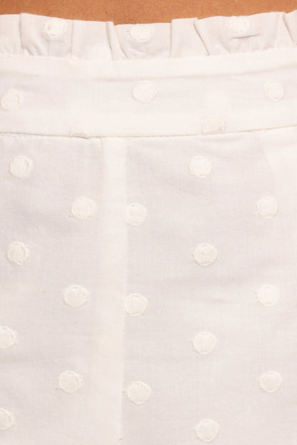Carlen Shorts White