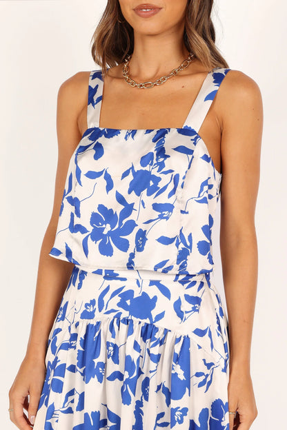 Lulu Set Blue Floral