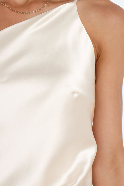 Luella Dress Pearl White