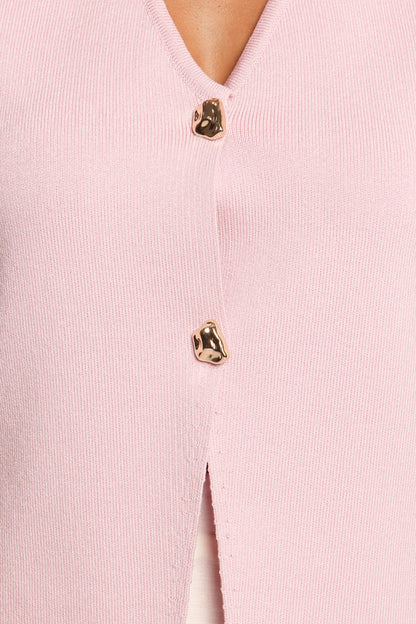 Everlee Knit Vest Top Pink