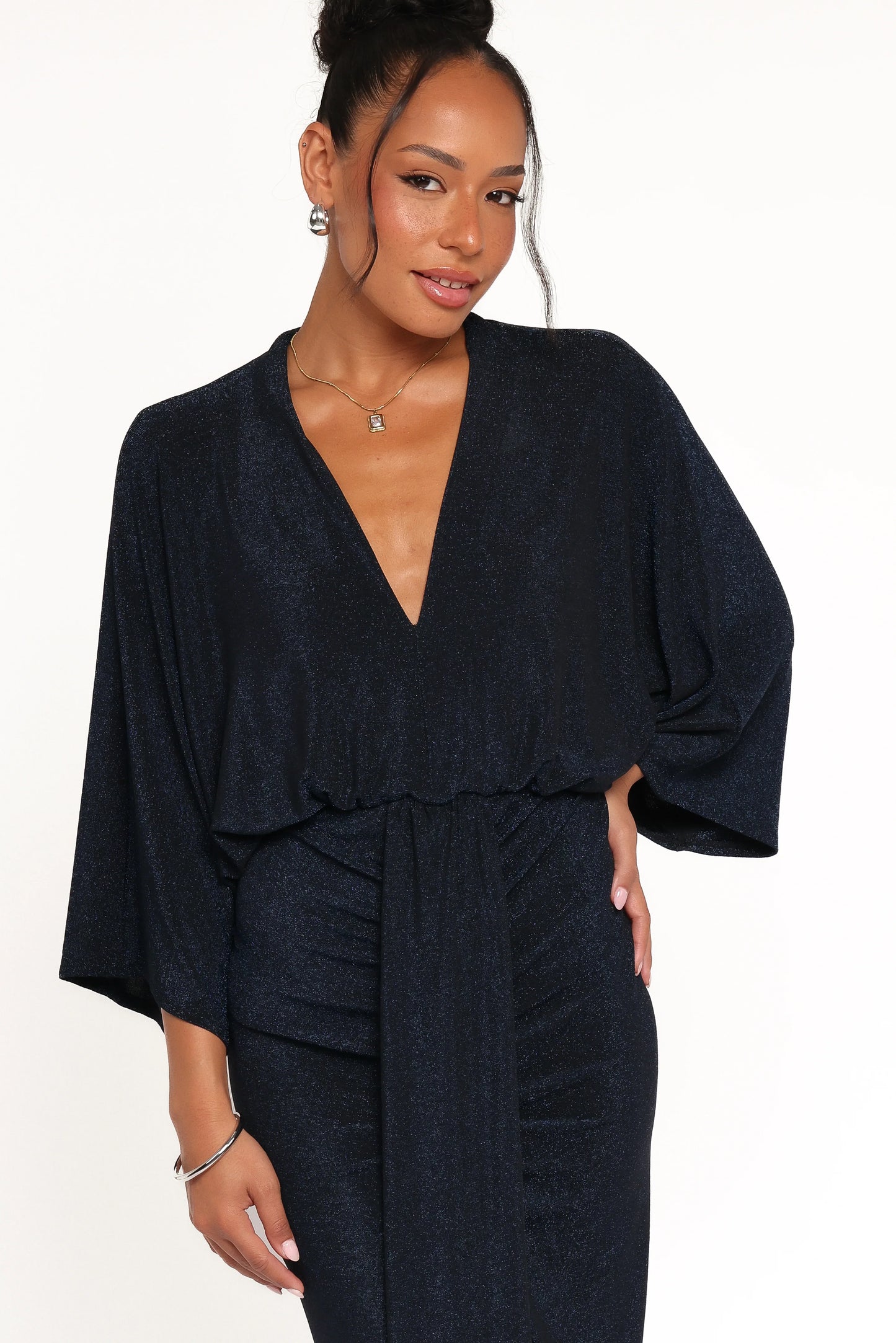 Audrina Maxi Dress Midnight Blue