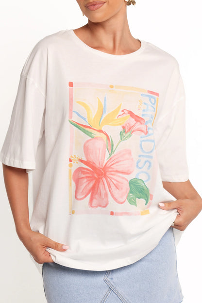Mia Graphic Tee Paradiso