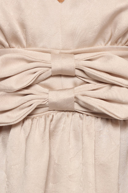 Everton Mini Dress Beige
