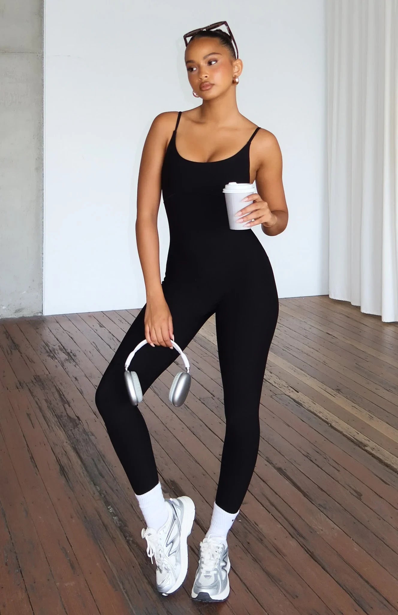Shield Jumpsuit Black
