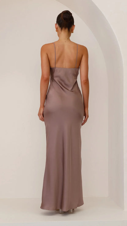 Ziah Maxi Dress Mushroom