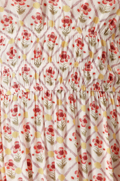 Phoeve Midi Dress Floral