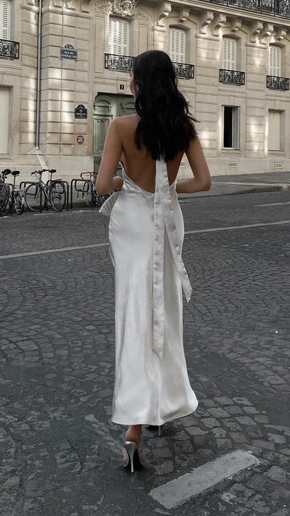 Amalia Maxi Dress Champagne