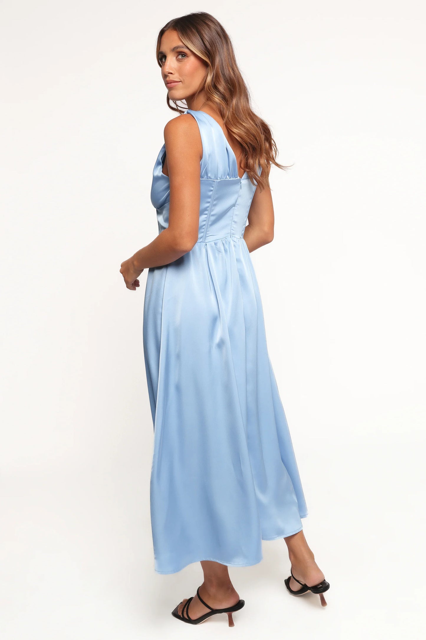 Verena Midi Dress Periwinkle Blue