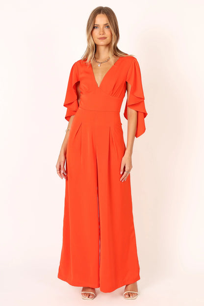 Carla Jumpsuit Red