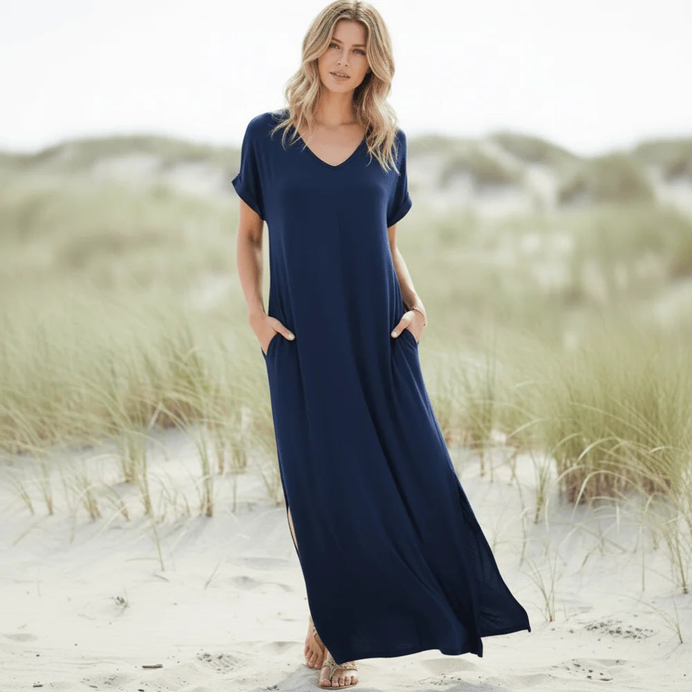 Casual T Shirt Maxi Dress