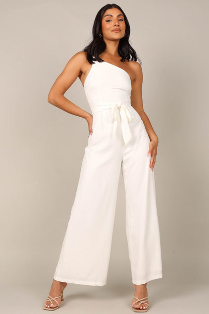 Leyton Jumpsuit White