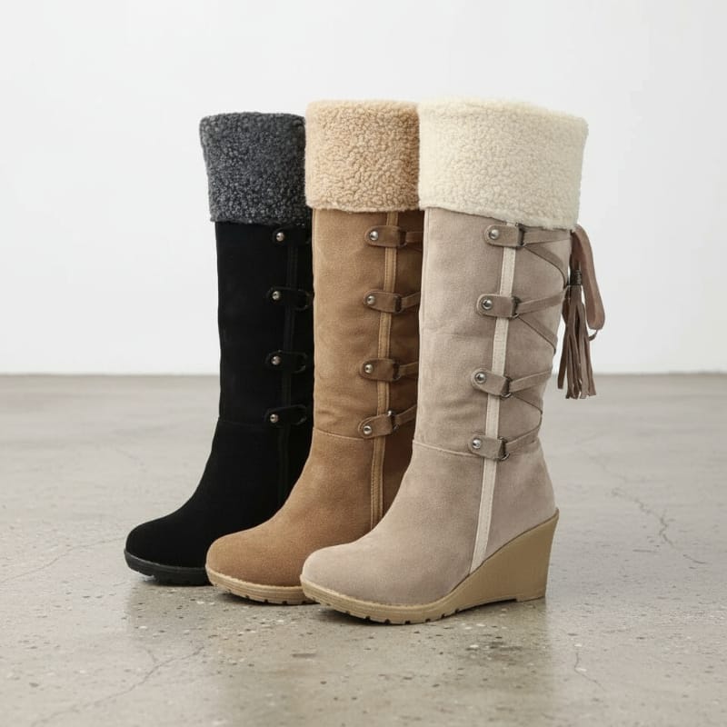 Fashion Plush Boots