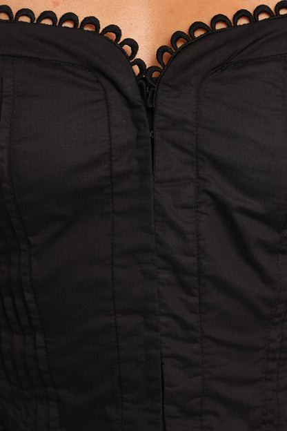Lorelei Corset Top Black